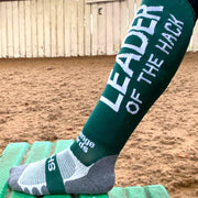 Leader of the Hack Riding Socks