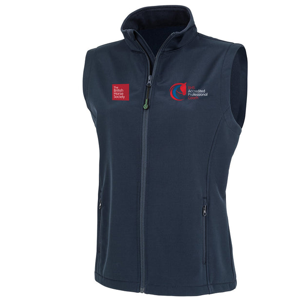 BHS Accredited Professional Fitted Softshell Gilet
