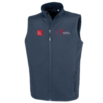 BHS Accredited Professional Unisex Softshell Gilet