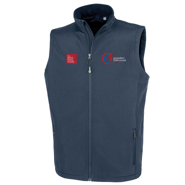 BHS Accredited Professional Unisex Softshell Gilet