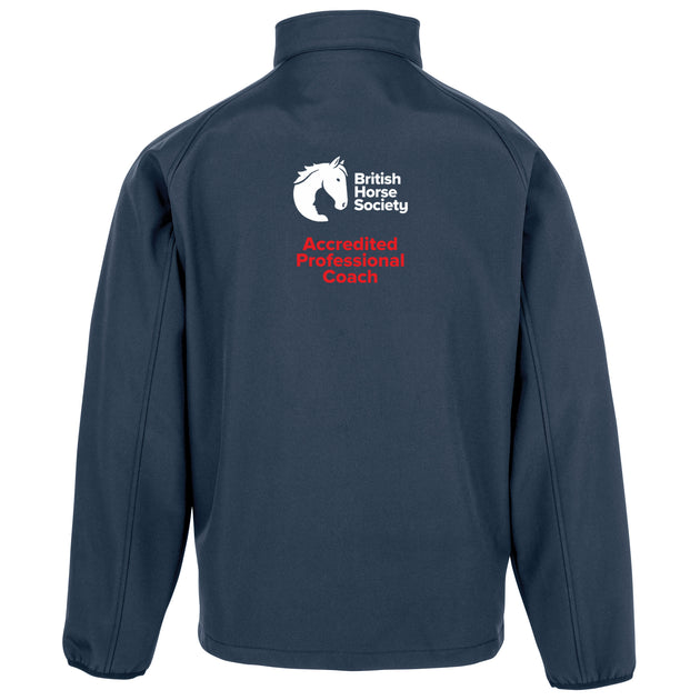 BHS Accredited Professional Unisex Softshell Jacket – The British Horse ...