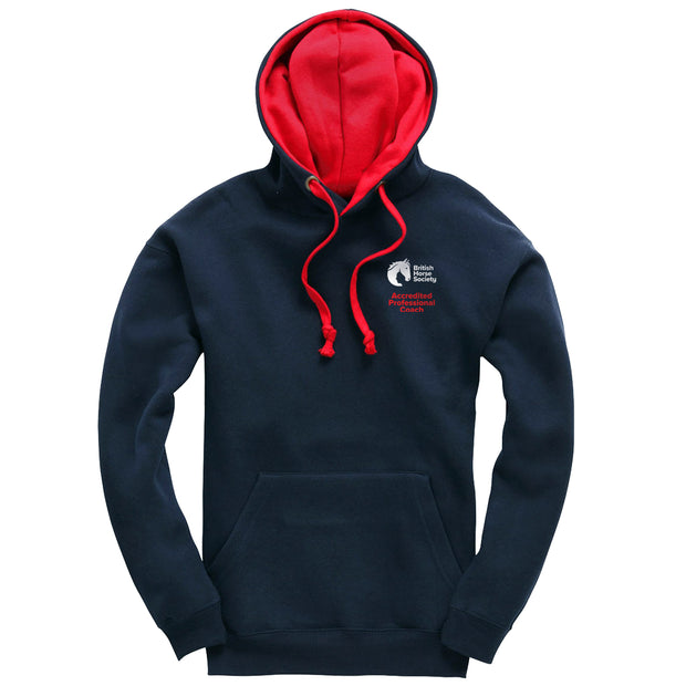 BHS Accredited Professional Unisex Contrast Hoodie