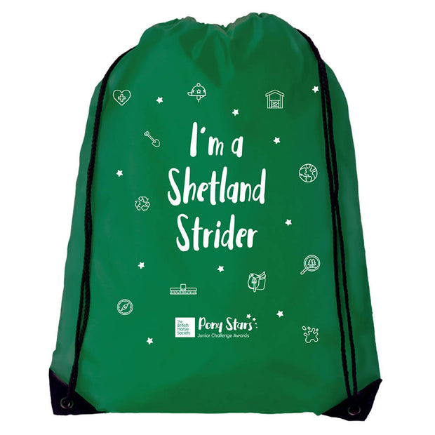 Pony Stars Awards Drawstring Bag