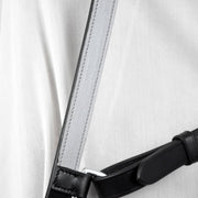 Hi-Viz Reflective Silver/ Black and Chrome Click & Connect Neck Strap Ultimate Set