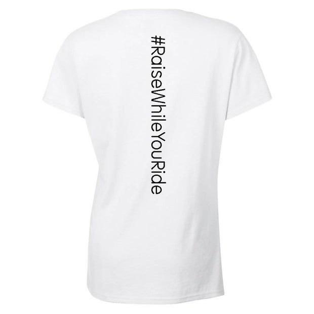 Ride Out UK Fitted V-neck T-shirt