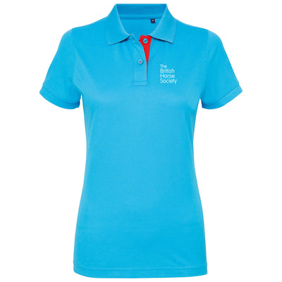 BHS Fitted Contrast Polo Shirt