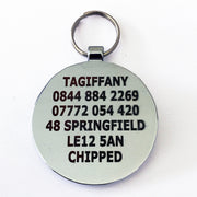 Pet ID Tag - Sweetie Collection - Paw