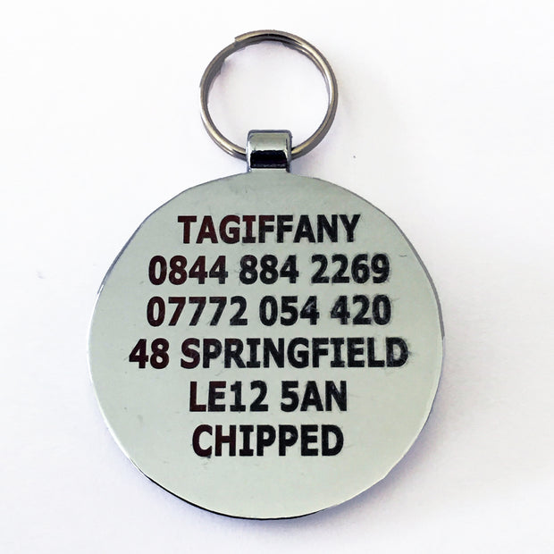 Pet ID Tag - Sweetie Collection - Paw