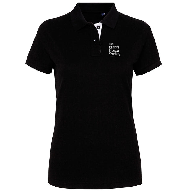 BHS Fitted Contrast Polo Shirt