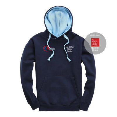 BHS Approved Centre Luxury Contrast Hoodie