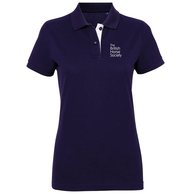 BHS Fitted Contrast Polo Shirt