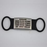 Large Silicone Slider Horse or Rider Tag (18-25mm bridle/collar width)Please read instructions below before filling out the details