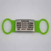 Large Silicone Slider Horse or Rider Tag (18-25mm bridle/collar width)Please read instructions below before filling out the details