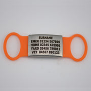 Large Silicone Slider Horse or Rider Tag (18-25mm bridle/collar width)Please read instructions below before filling out the details