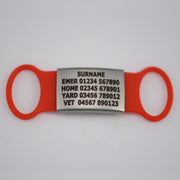 Large Silicone Slider Horse or Rider Tag (18-25mm bridle/collar width)Please read instructions below before filling out the details