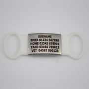 Large Silicone Slider Horse or Rider Tag (18-25mm bridle/collar width)Please read instructions below before filling out the details
