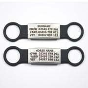 Small Silicone Slider Horse & Rider Safety Set (10-18mm bridle/collar width)Please read instructions below before filling out the details