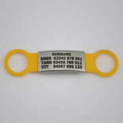 Small Silicone Slider Horse or Rider Tag (10-18mm bridle/collar width)Please read instructions below before filling out the details