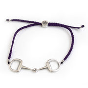 Sterling Silver Snaffle Friendship Bracelet