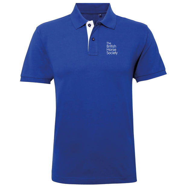 BHS Unisex Contrast Polo Shirt