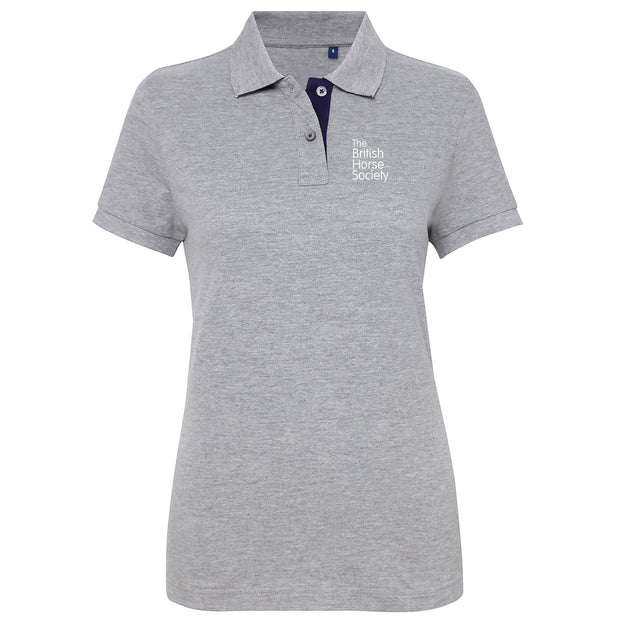 BHS Fitted Contrast Polo Shirt