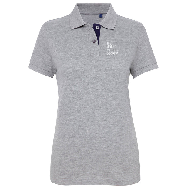 BHS Fitted Contrast Polo Shirt