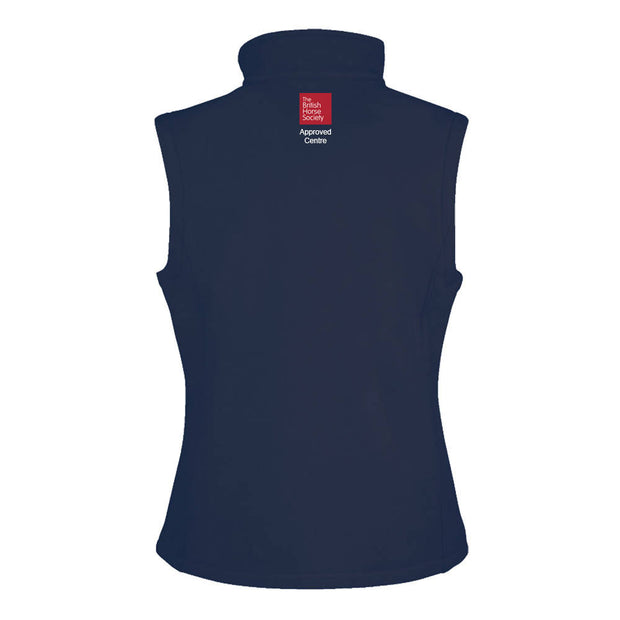 BHS Approved Centre Fitted Softshell Gilet