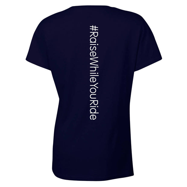 Ride Out UK Fitted V-neck T-shirt