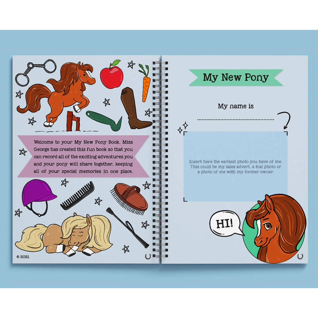 My New Pony Book