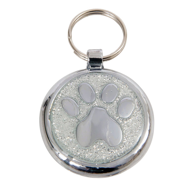 Pet ID Tag - Shimmer Collection - Paw
